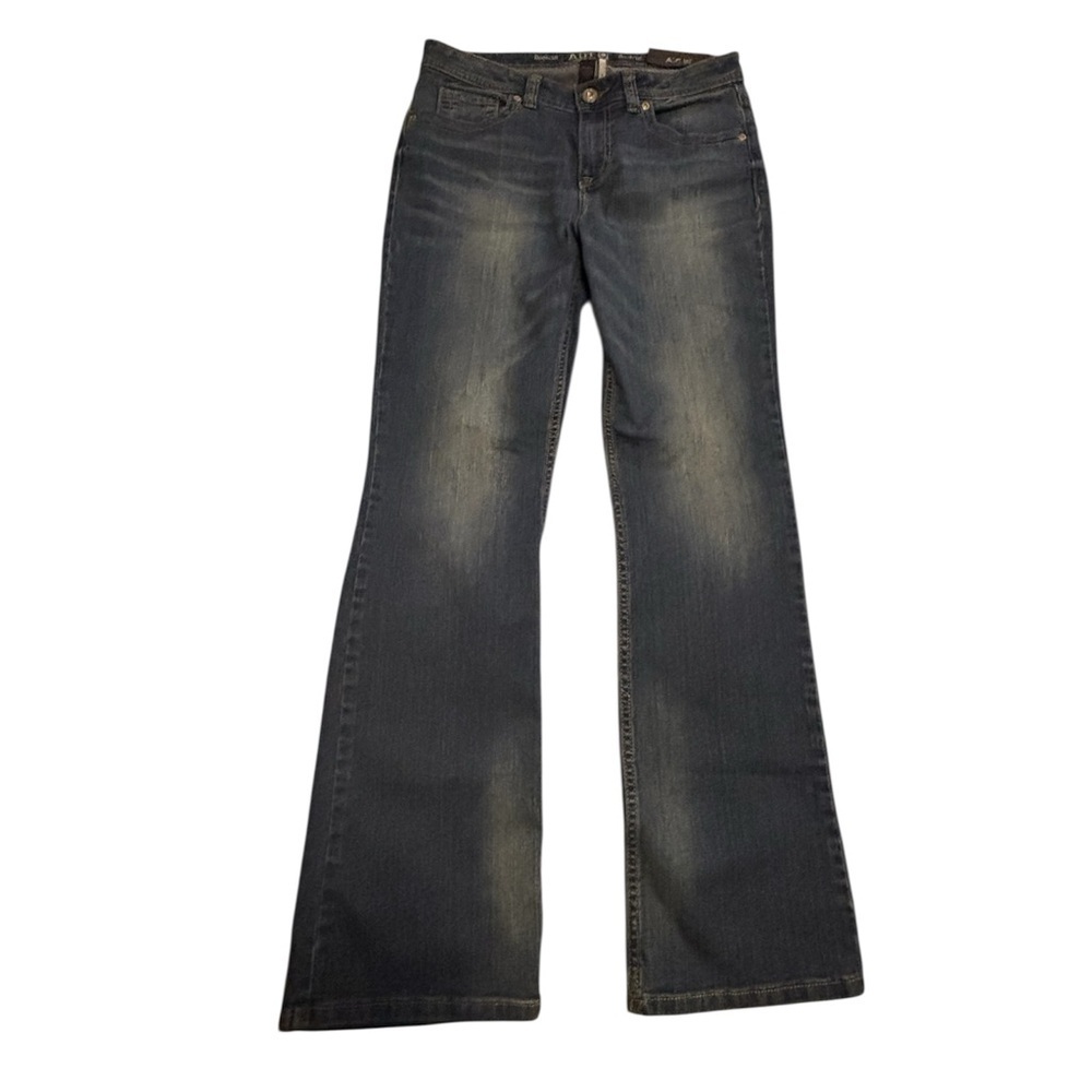 NWT Apt. 9 Dark Blue Mid Rise Bootcut Jeans